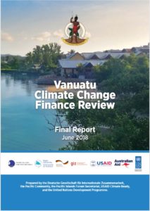 Vanuatu Climate Change Finance Review